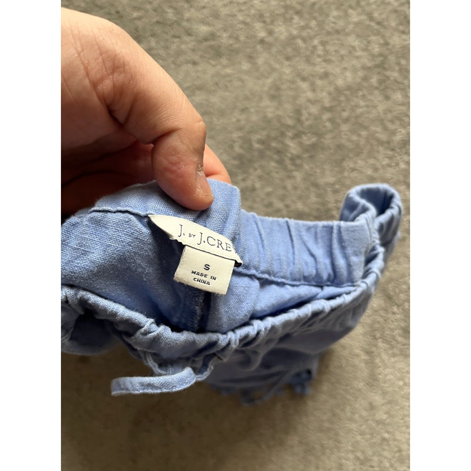 J.Crew J.CREW Women's Chino Shorts Black Blue 3" Inseam Cotton Small Size 28" / US 6 / IT 42 - 3 Thumbnail