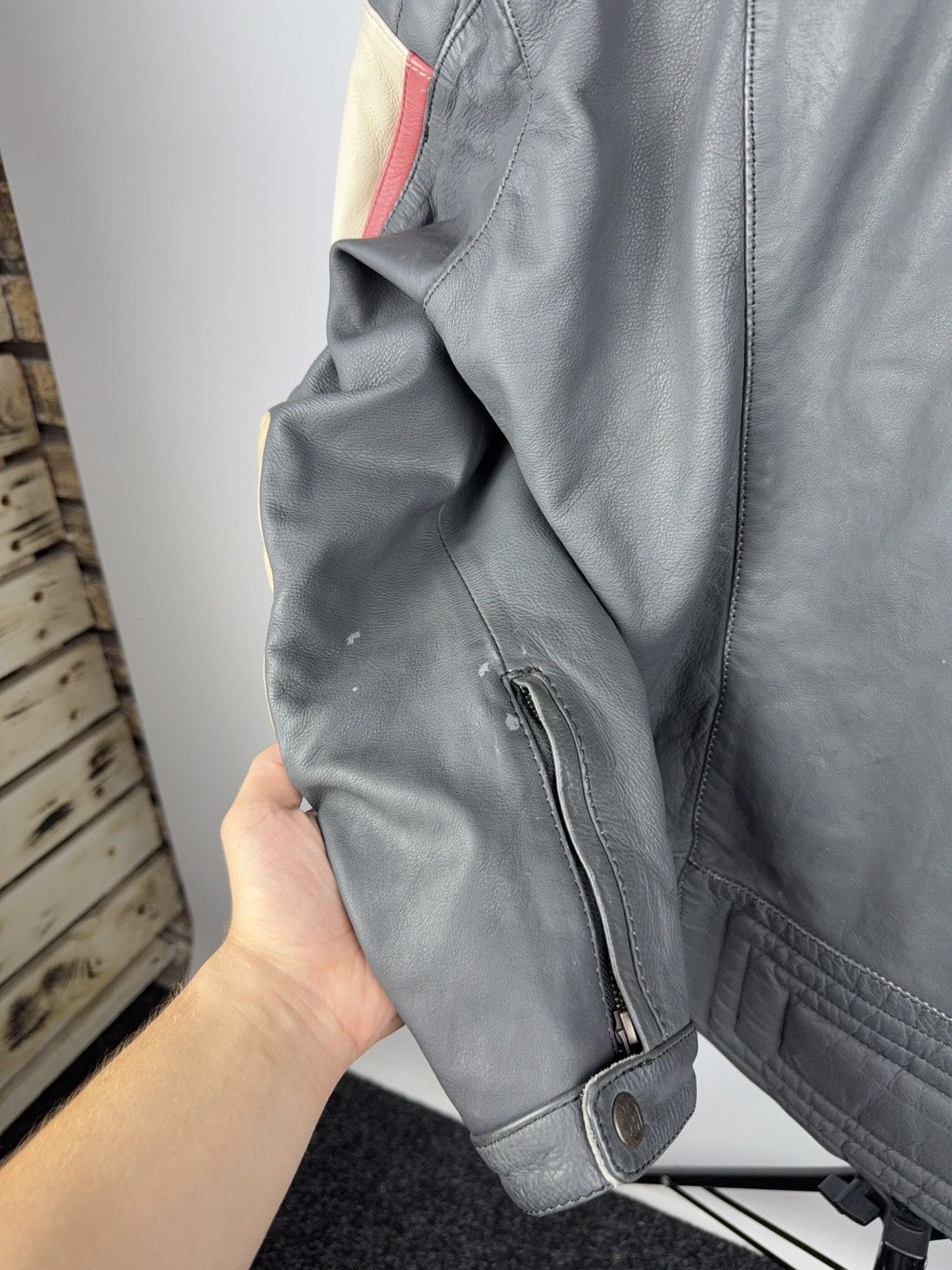 Harley Davidson Vintage 90s Retro HELD Leather Jacket Biker Moto Size US S / EU 44-46 / 1 - 18 Thumbnail