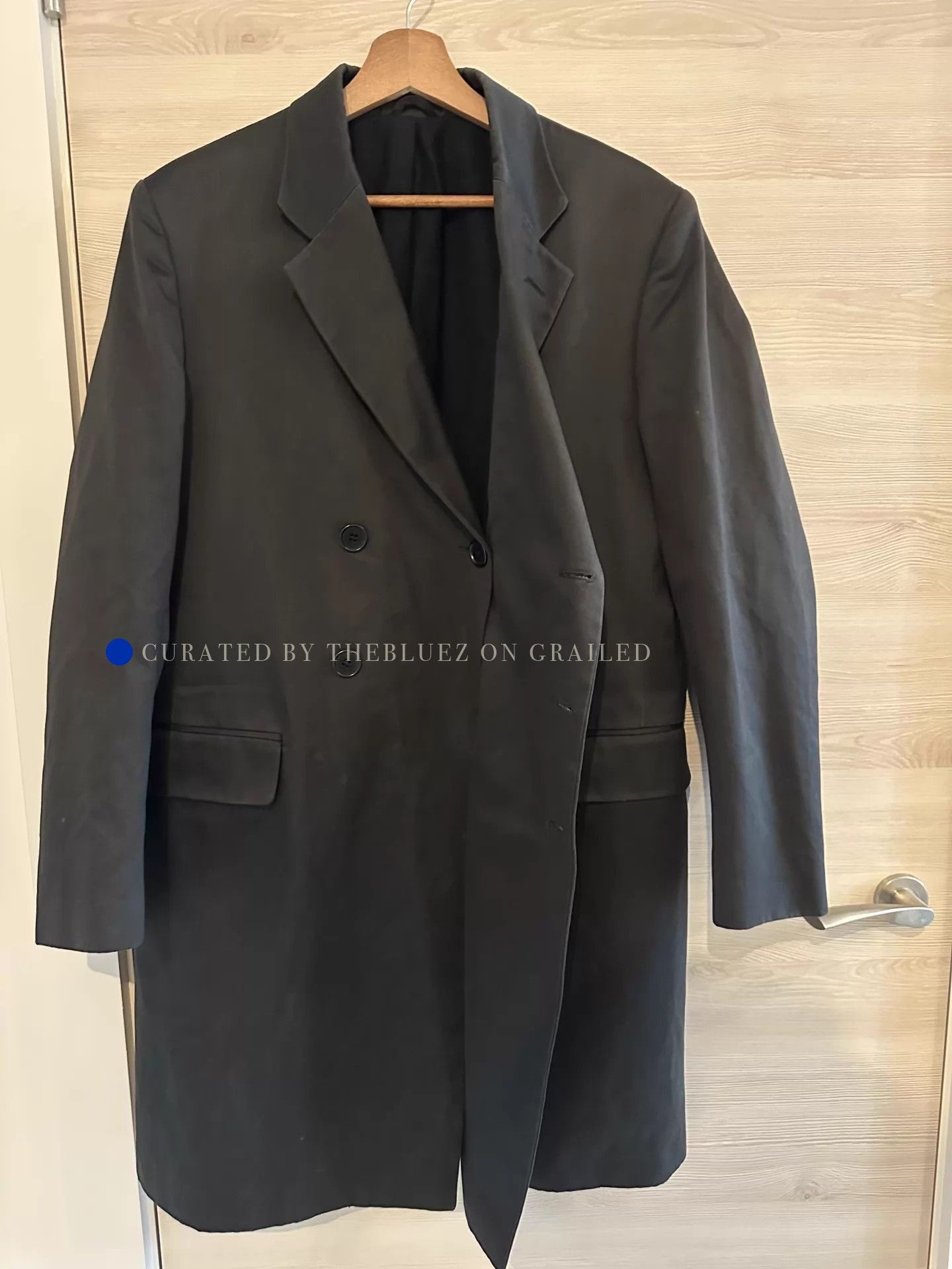 Helmut Lang × Vintage Helmut Lang 1997 Archive Rare Wool Pea Coat