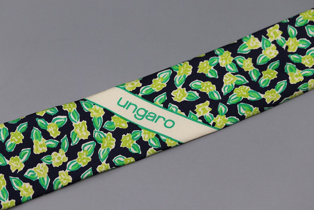 Ungaro Paris × Vintage Ungaro Paris Vintage Silk Tie Size ONE SIZE - 8 Thumbnail