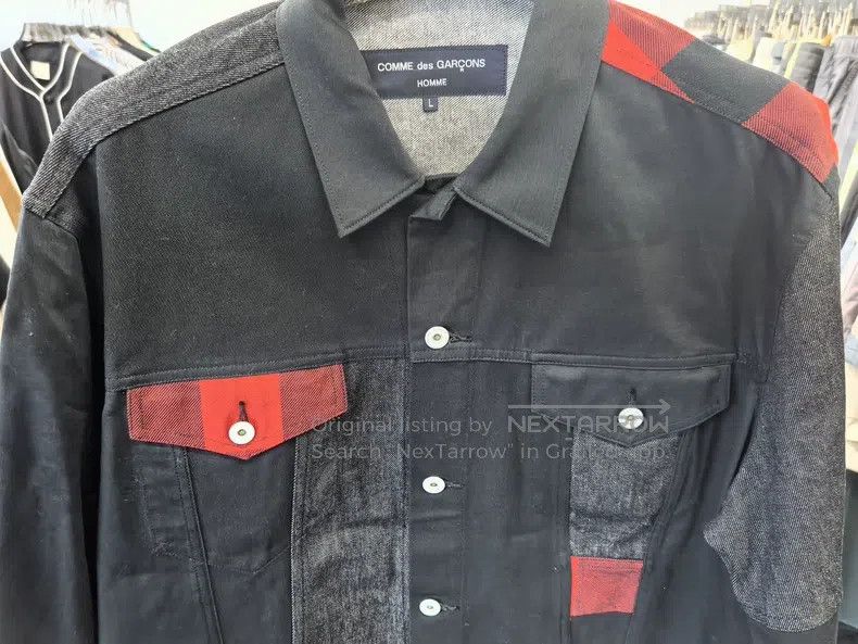 Comme des Garcons Comme Des Garcons Patchwork Long Sleeve Jacket Size US L / EU 52-54 / 3 - 2 Thumbnail