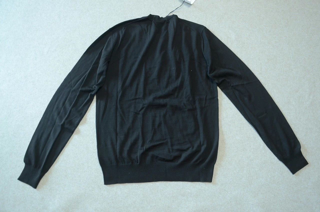 Bottega Veneta BV Deep Brown Lightweight Sweater S Back Triangle Detail Size US S / EU 44-46 / 1 - 5 Thumbnail