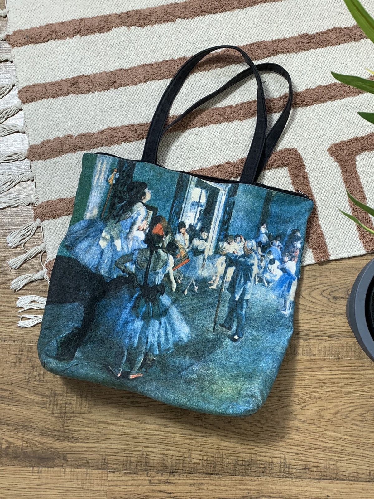 Vintage VINTAGE BALLET PRINTED 2000s SHOPPER BAG Size ONE SIZE - 6 Thumbnail