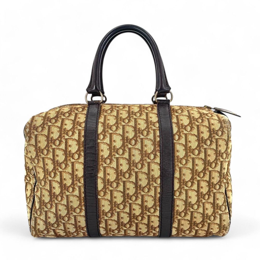 Dior Dior - Vintage Boston Handbag Duffle Canvas Trotter Monogram Size ONE SIZE - 2 Thumbnail