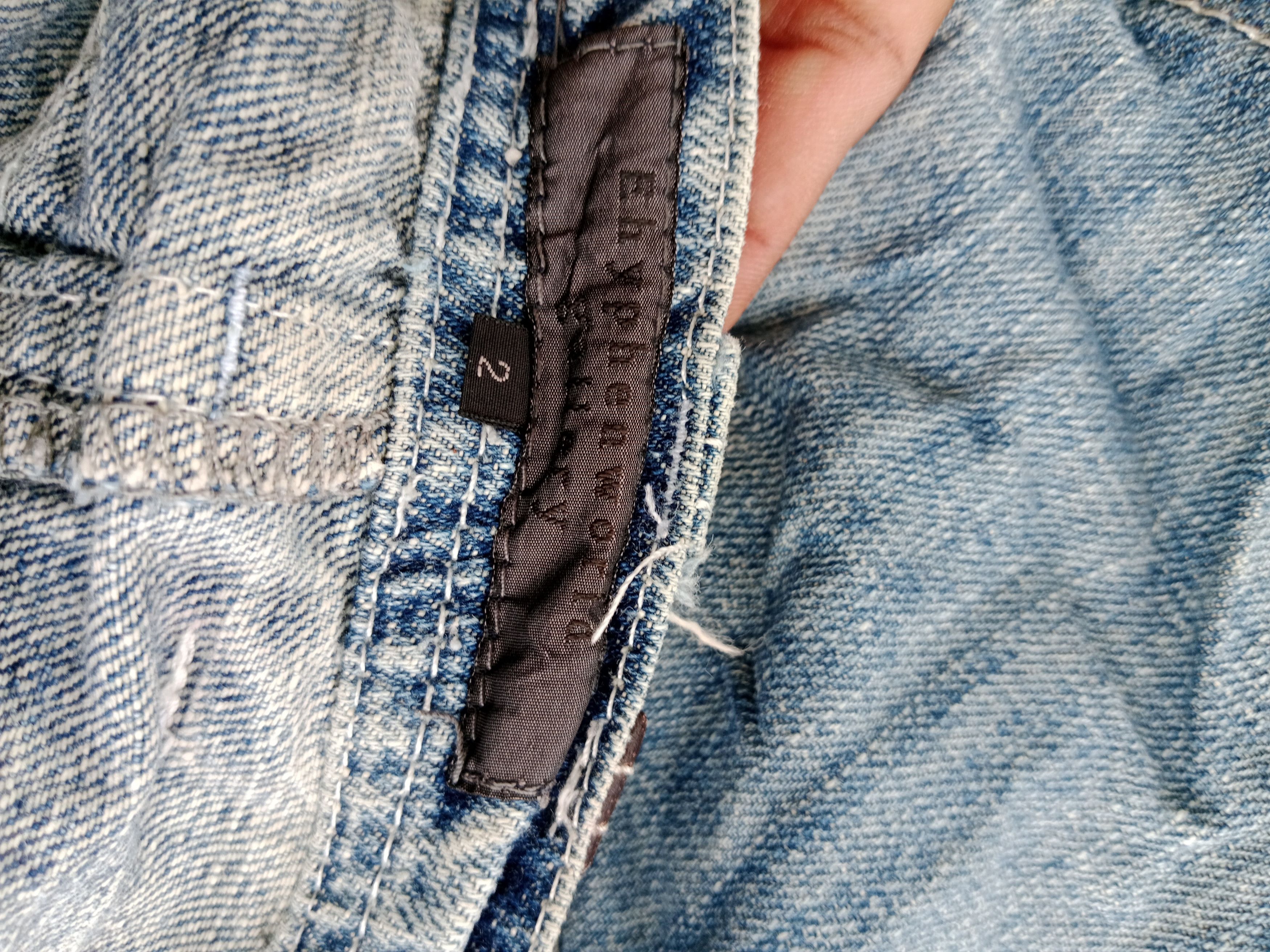 Japanese Brand Vintage Ehyphen World Gallery Denim Skirt Size 30" / US 8 / IT 44 - 9 Thumbnail