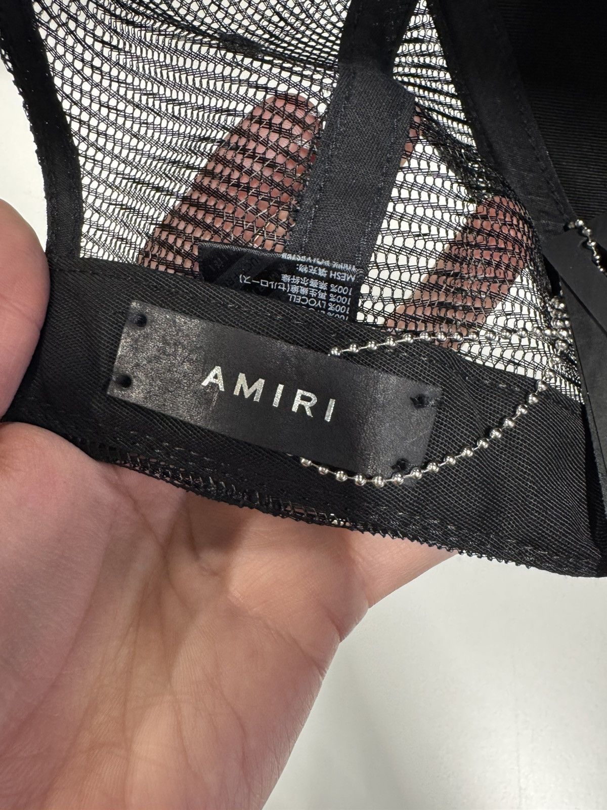 Amiri Amiri MA Logo Trucker Cap NEW 425$ Size ONE SIZE - 5 Thumbnail