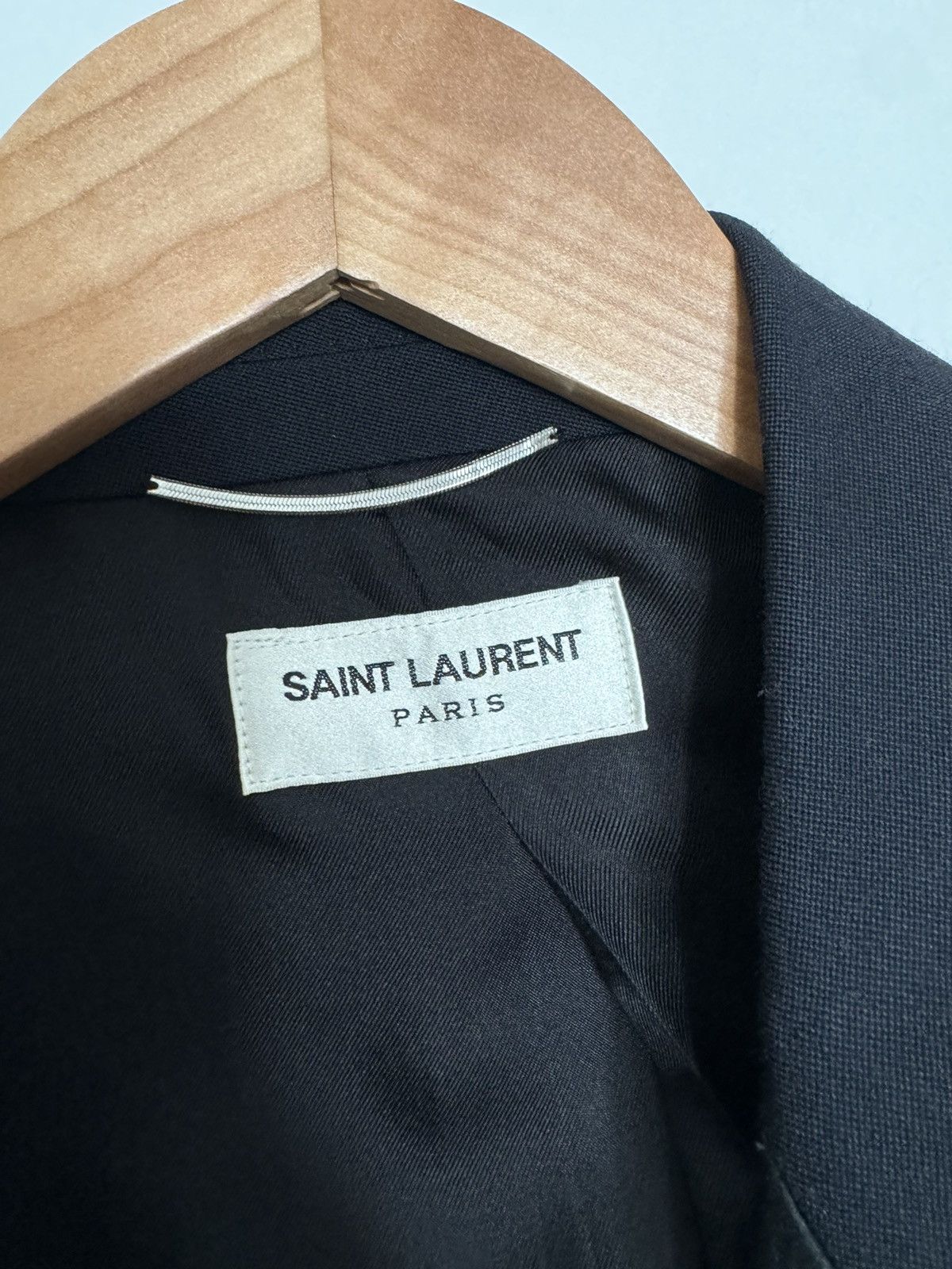 Saint Laurent Paris FW13 Peaked Le Smoking Suit Size 54R - 5 Thumbnail