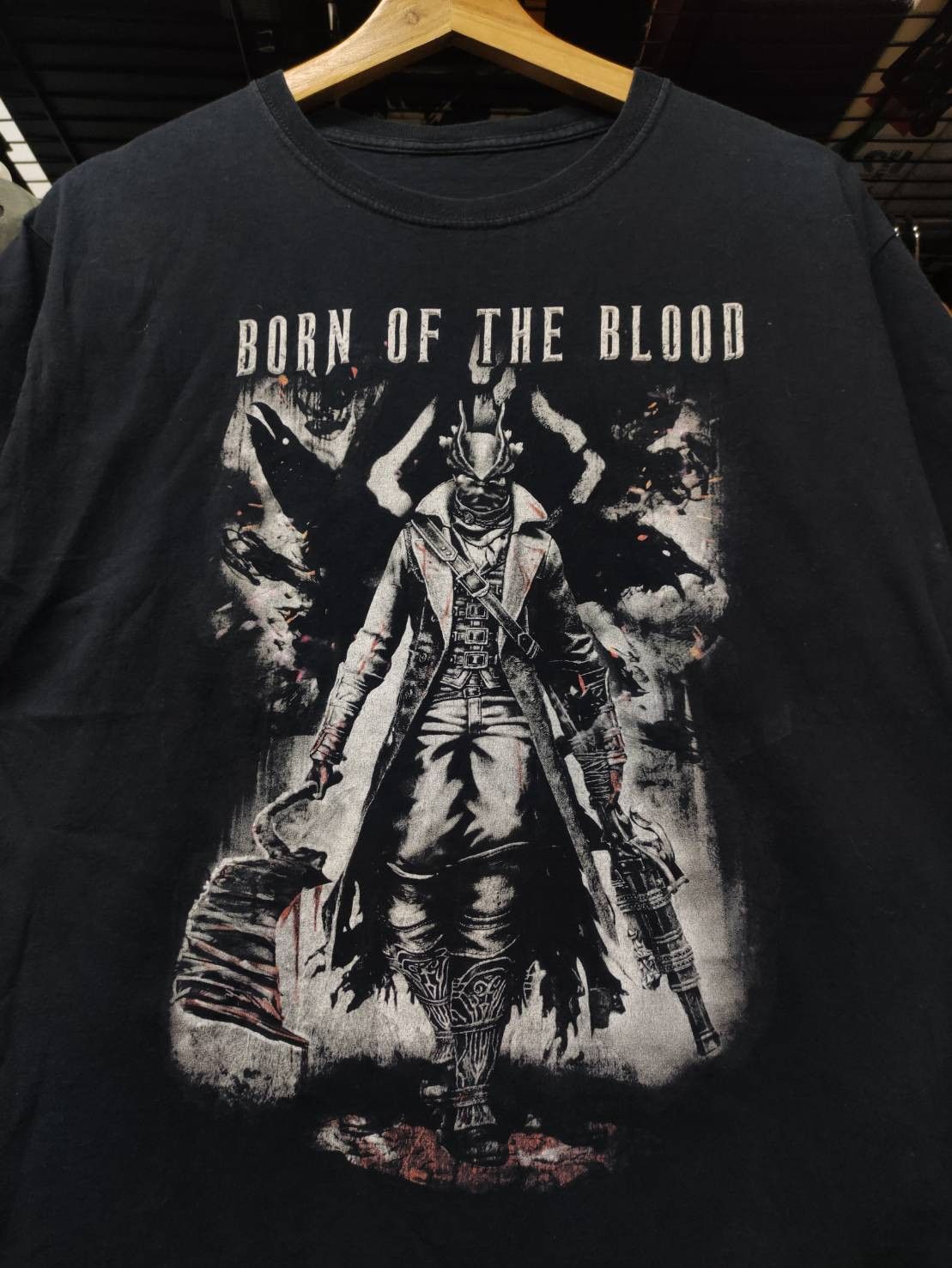 Playstation Bloodborne " Born Of The Blood " Game Promo T-Shirt Size US M / EU 48-50 / 2 - 1 Thumbnail