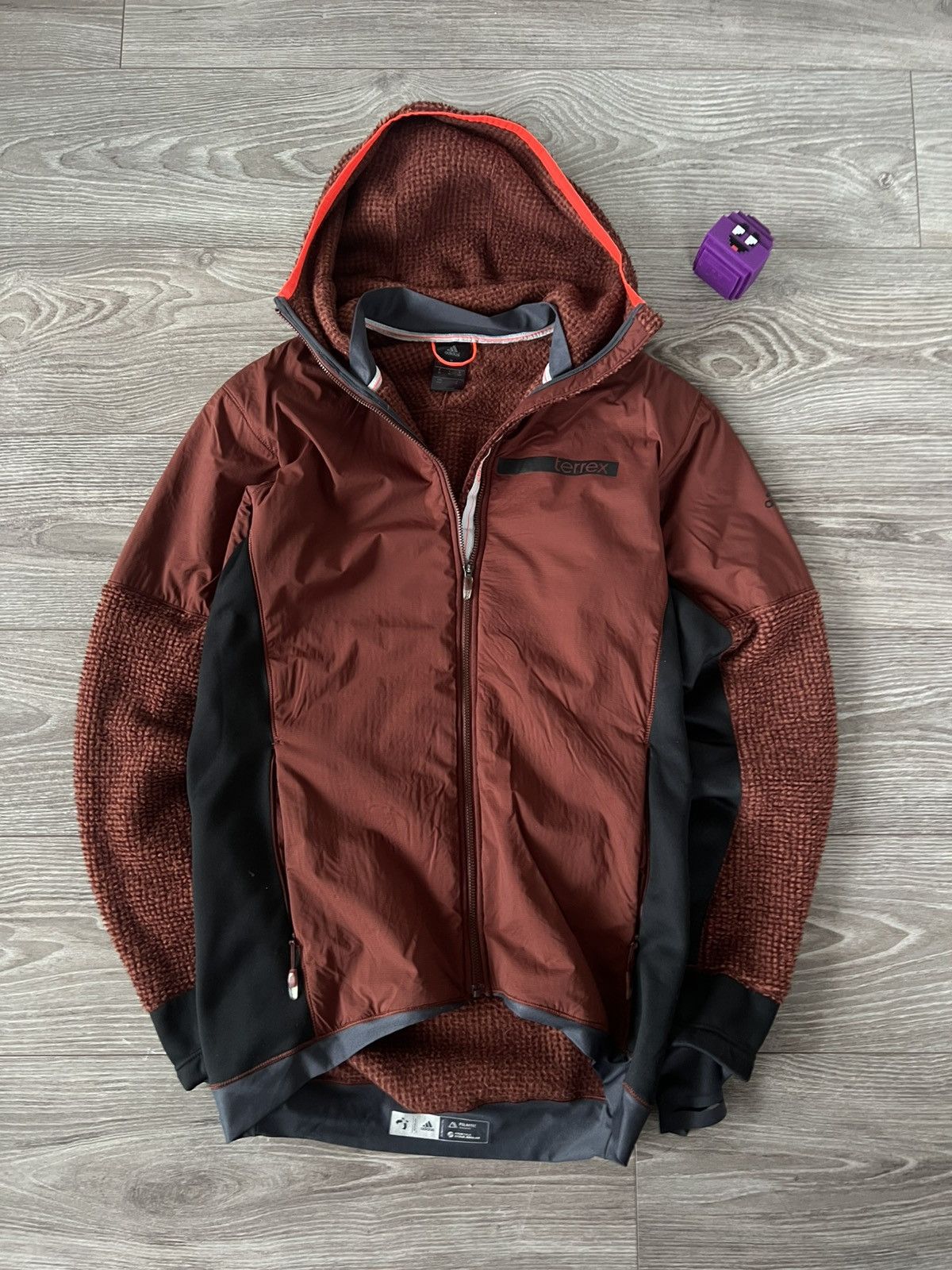 Adidas Rare Pro Adidas Polartec Pertex Light Teddy Jacket Size US M / EU 48-50 / 2 - 4 Thumbnail