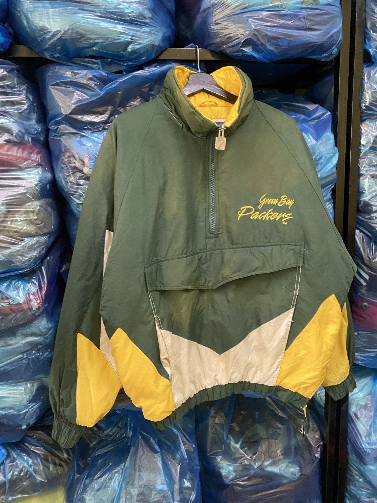 NFL Green Bay Packers NFL Pullover Jacket by Logo Athletic Size US L / EU 52-54 / 3 - 3 Thumbnail