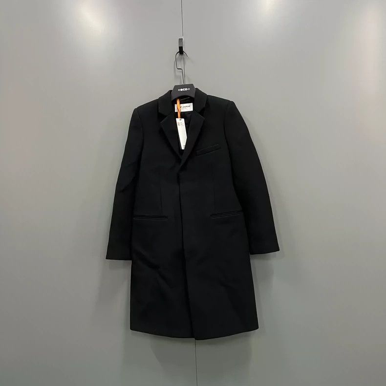 Saint Laurent Paris Saint Laurent Black Coat Size 40 Size US M / EU 48-50 / 2 - 1 Thumbnail