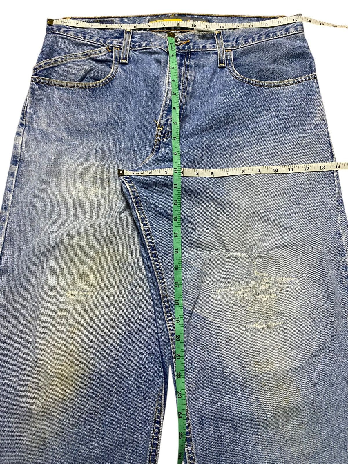 Levi's Vintage Levis Baggy Silver Tab Jeans Size US 35 - 16 Thumbnail