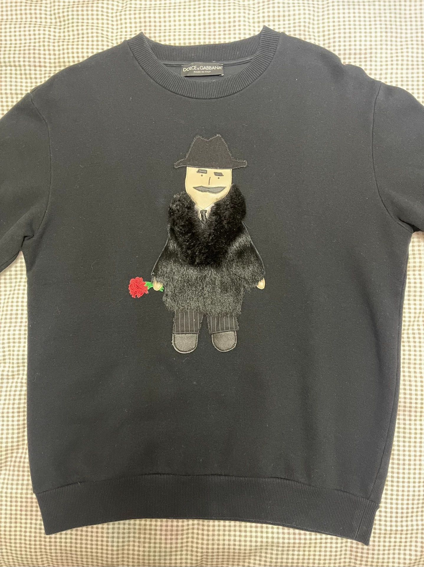 Dolce & Gabbana Dolce&Gabbana Mafia Hoodie Men's Black 46 Size US S / EU 44-46 / 1 - 1 Thumbnail