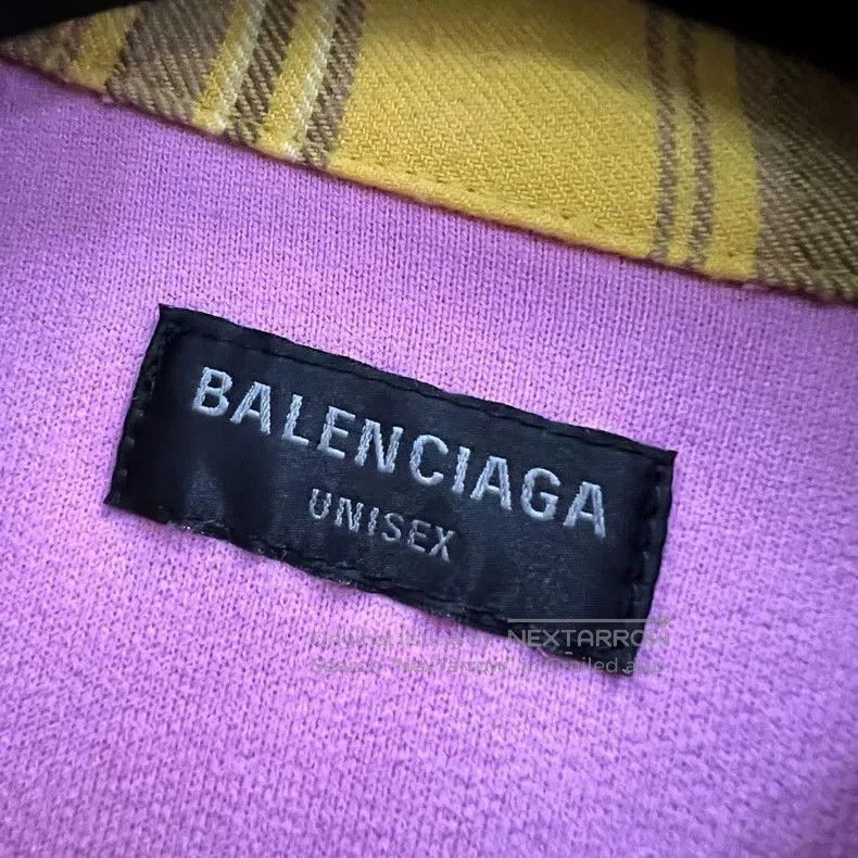 Balenciaga Balenciaga Plaid Collared Long Sleeve Shirt. Size US XXS / EU 40 - 3 Thumbnail