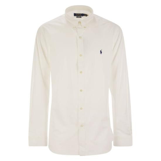 Polo Ralph Lauren POLO RALPH LAUREN Men Long Tops 710928254 WHITE Size US XL / EU 56 / 4 - 1 Thumbnail