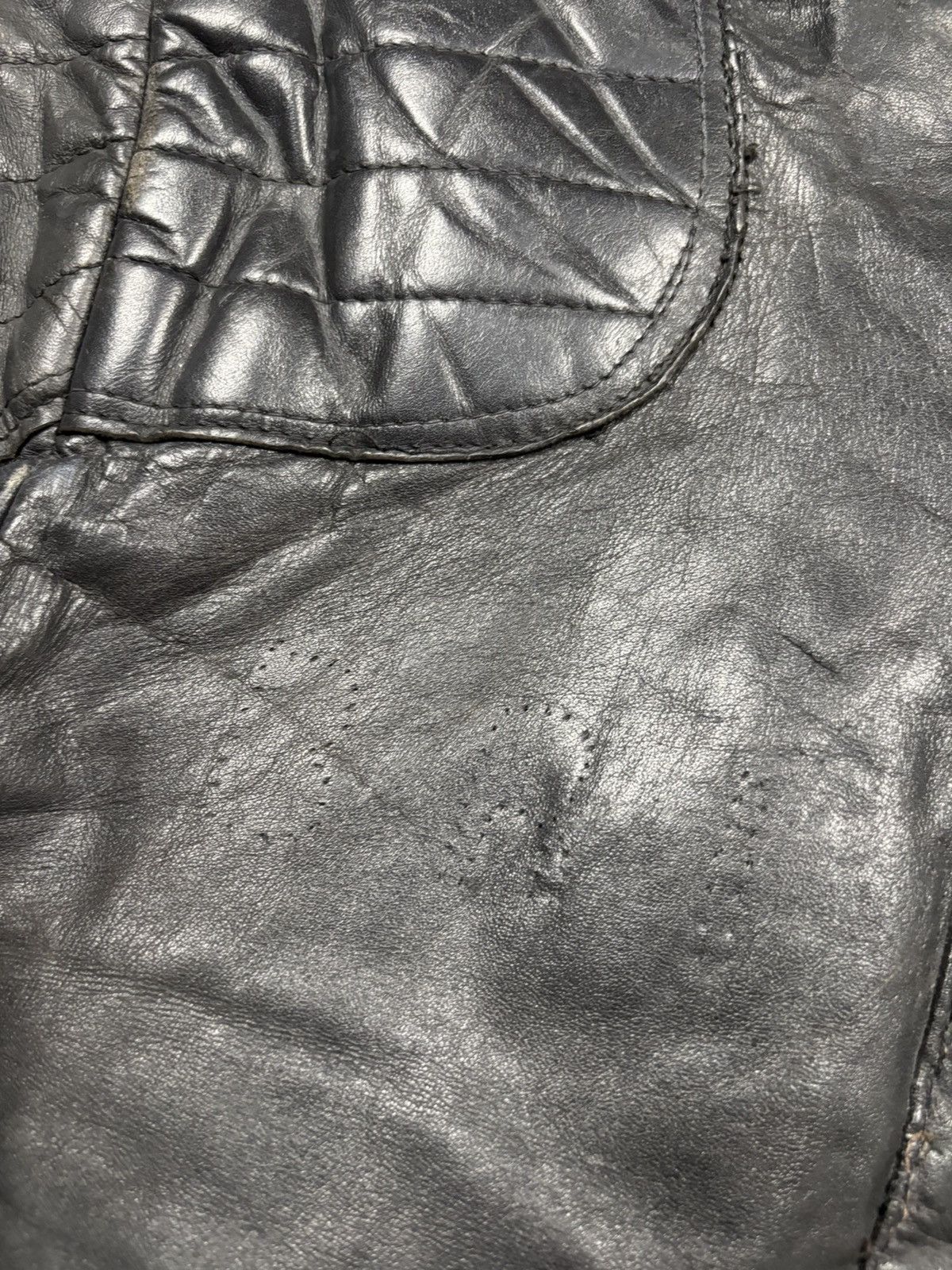 Belstaff Vintage 70s Belstaff Black Leather Motorcycle Suit Archive Size US S / EU 44-46 / 1 - 17 Thumbnail