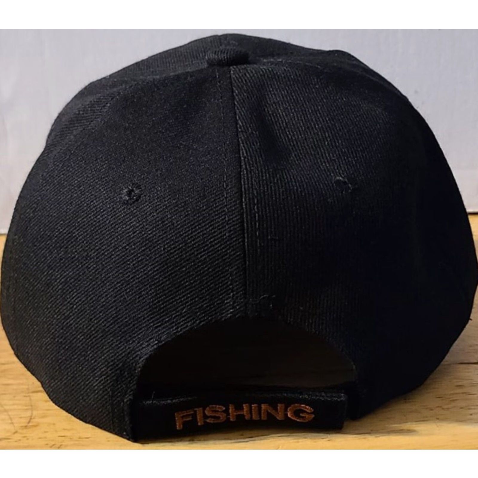 Poler FISHING POLE FISH HOOK BITE ME FISHERMAN OUTDOOR BASEBALL CAP BLACK Size ONE SIZE - 3 Thumbnail