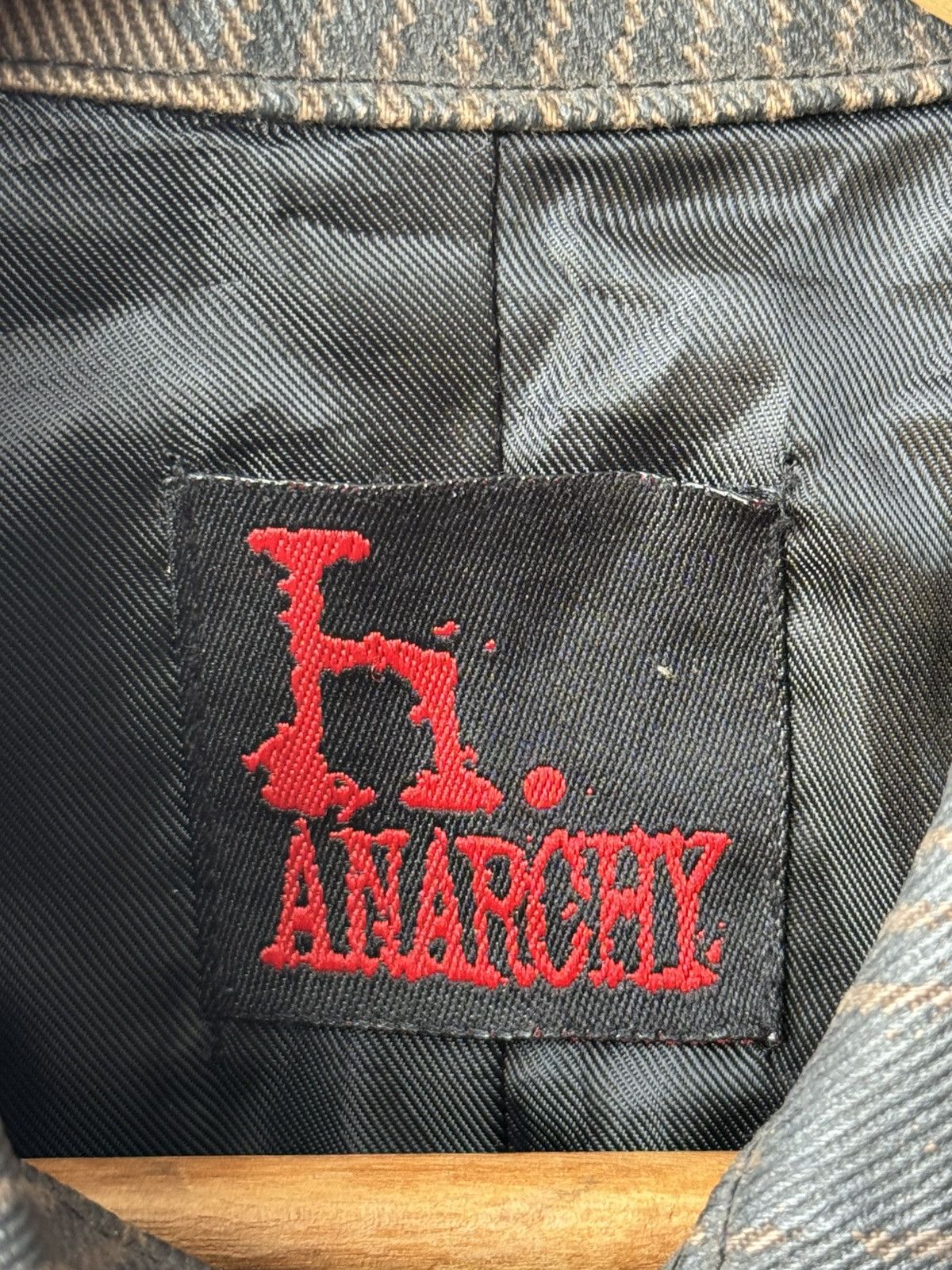 Japanese Brand Hato Anarchy Wax Punk Riot Poem Blazer Jacket Size US M / EU 48-50 / 2 - 13 Thumbnail