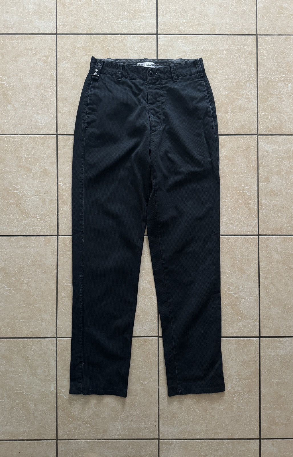 Vintage Stone Island Corduroy black pants