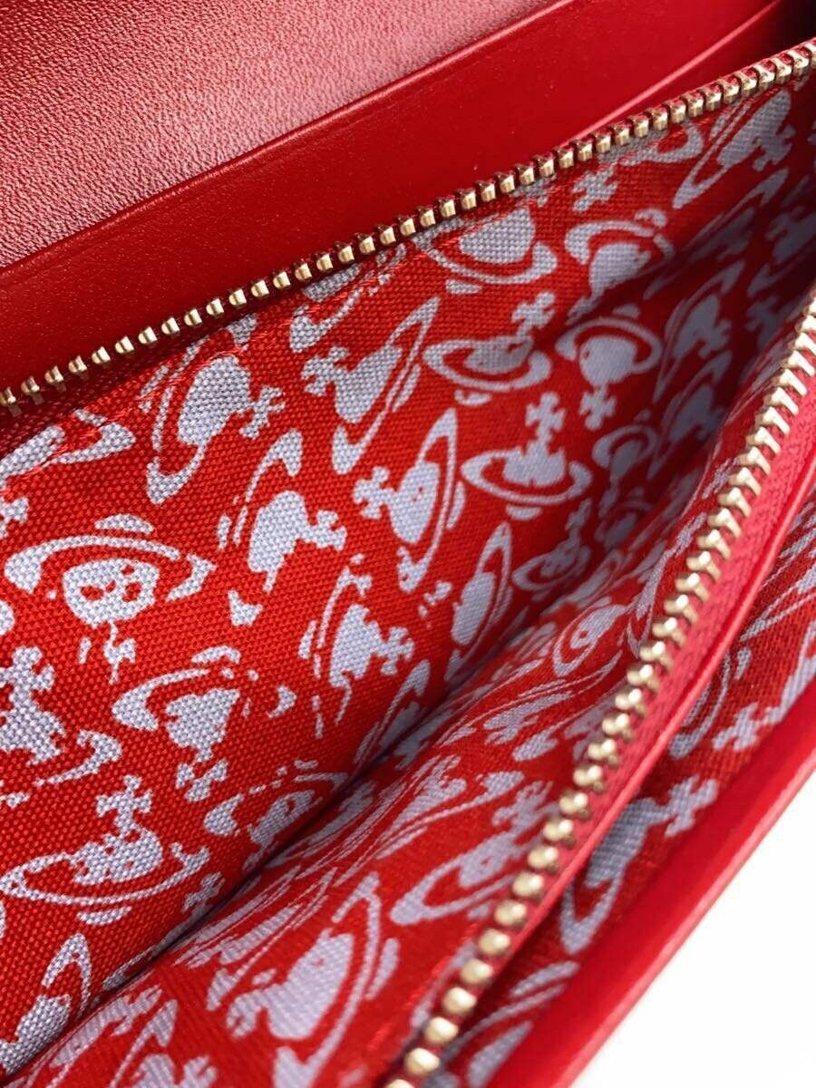 Vivienne Westwood Vivienne Westwood Orb Long Wallet Red Size ONE SIZE - 5 Thumbnail