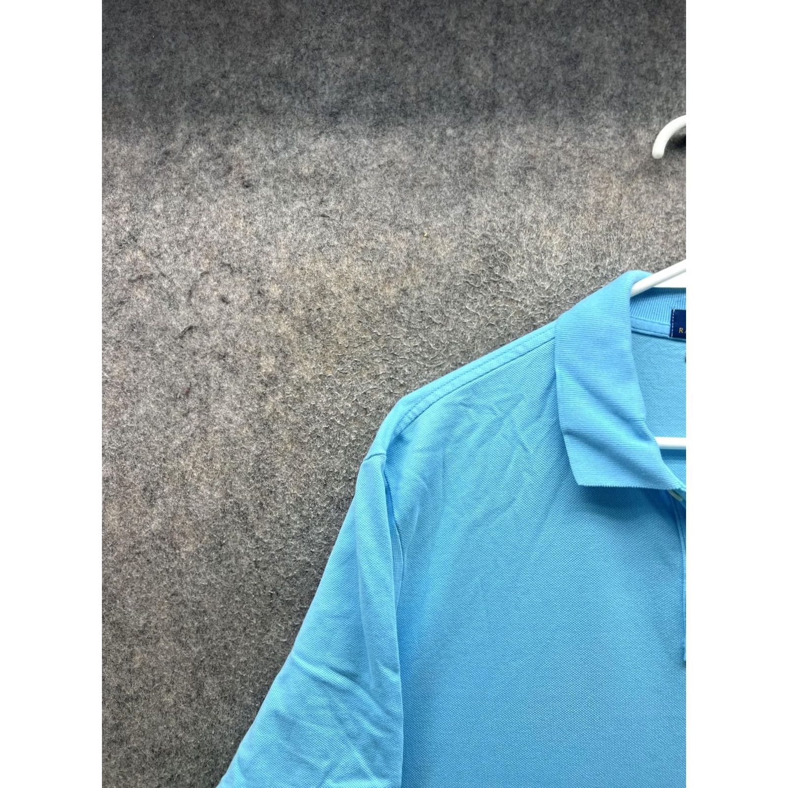 Polo Ralph Lauren Polo Ralph Lauren Polo Shirt Mens XL Blue Solid Classic Fit Pony Logo Casual Shirt Size US XL / EU 56 / 4 - 6 Thumbnail