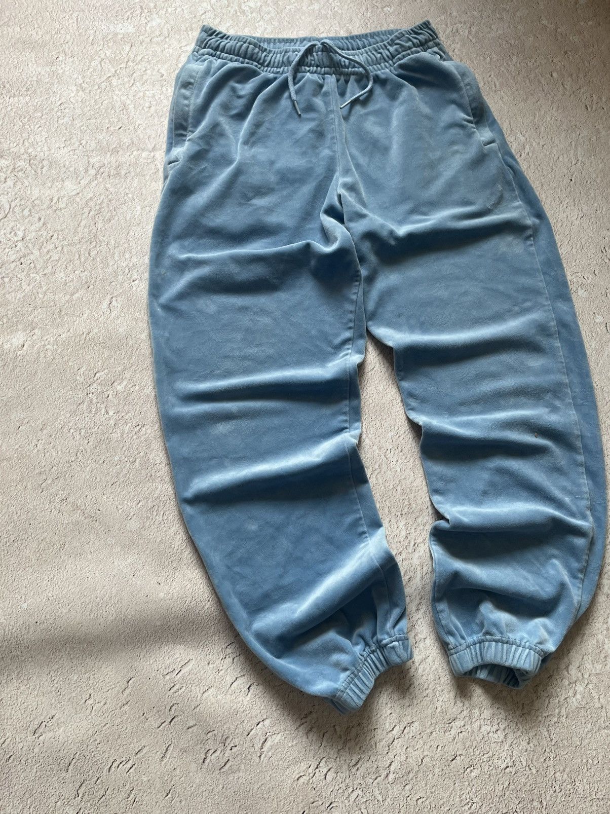 Southpole Soultspo Velour Monogram Track Pants Size US 32 / EU 48 - 3 Thumbnail