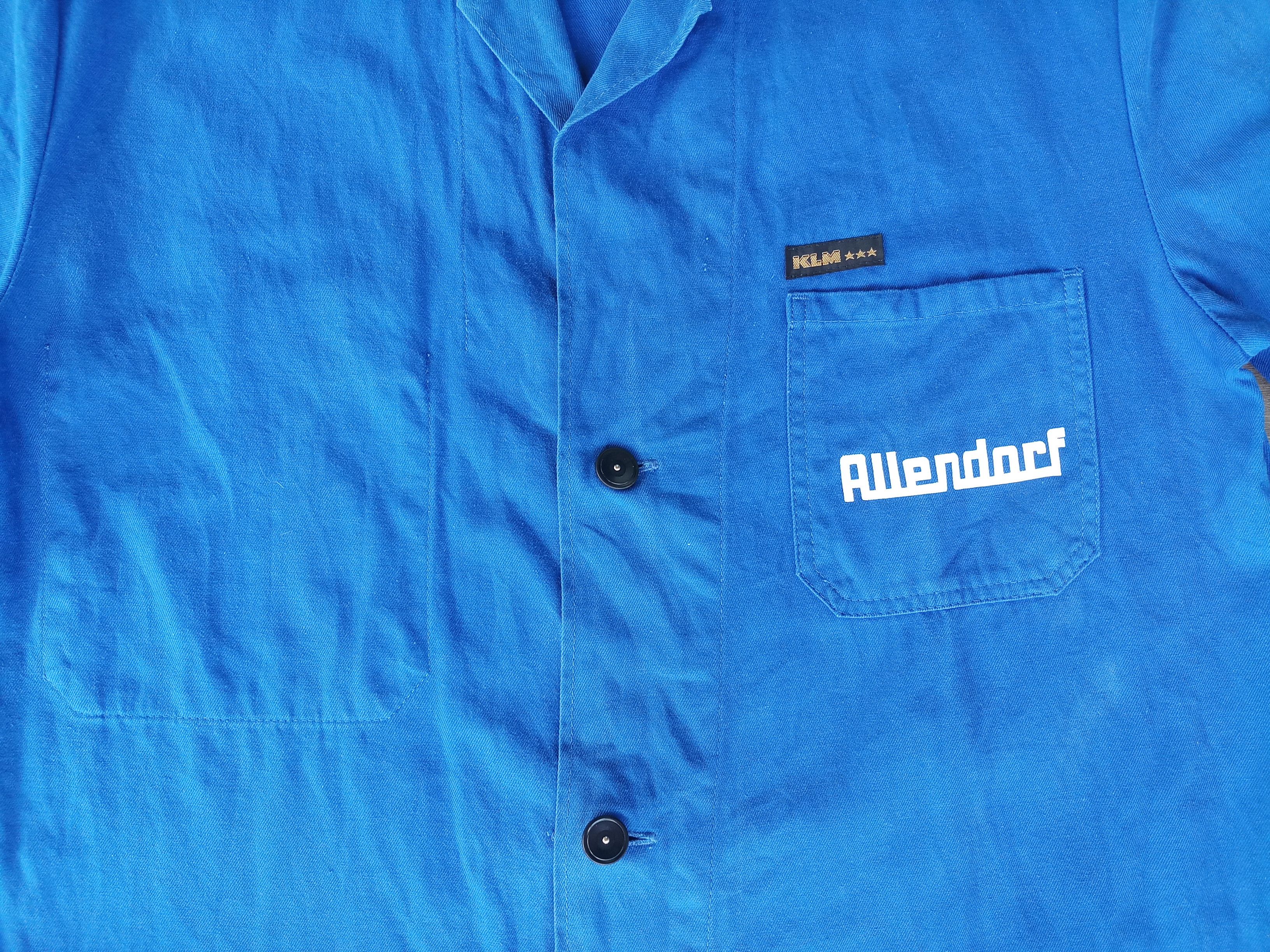 French Connection VTG 70s KLM Kleding Sanfor size 52 ,L,French work jacket Size US L / EU 52-54 / 3 - 2 Thumbnail