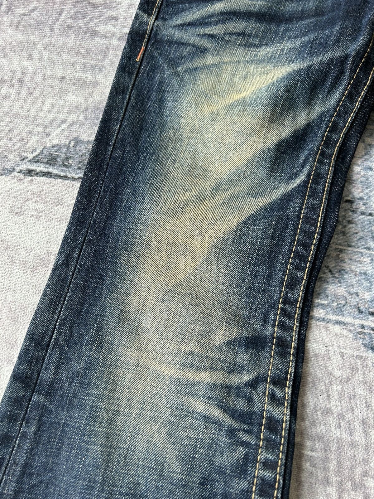 If Six Was Nine Lolita Y2k Design Flared Jeans Size 30" / US 8 / IT 44 - 13 Thumbnail