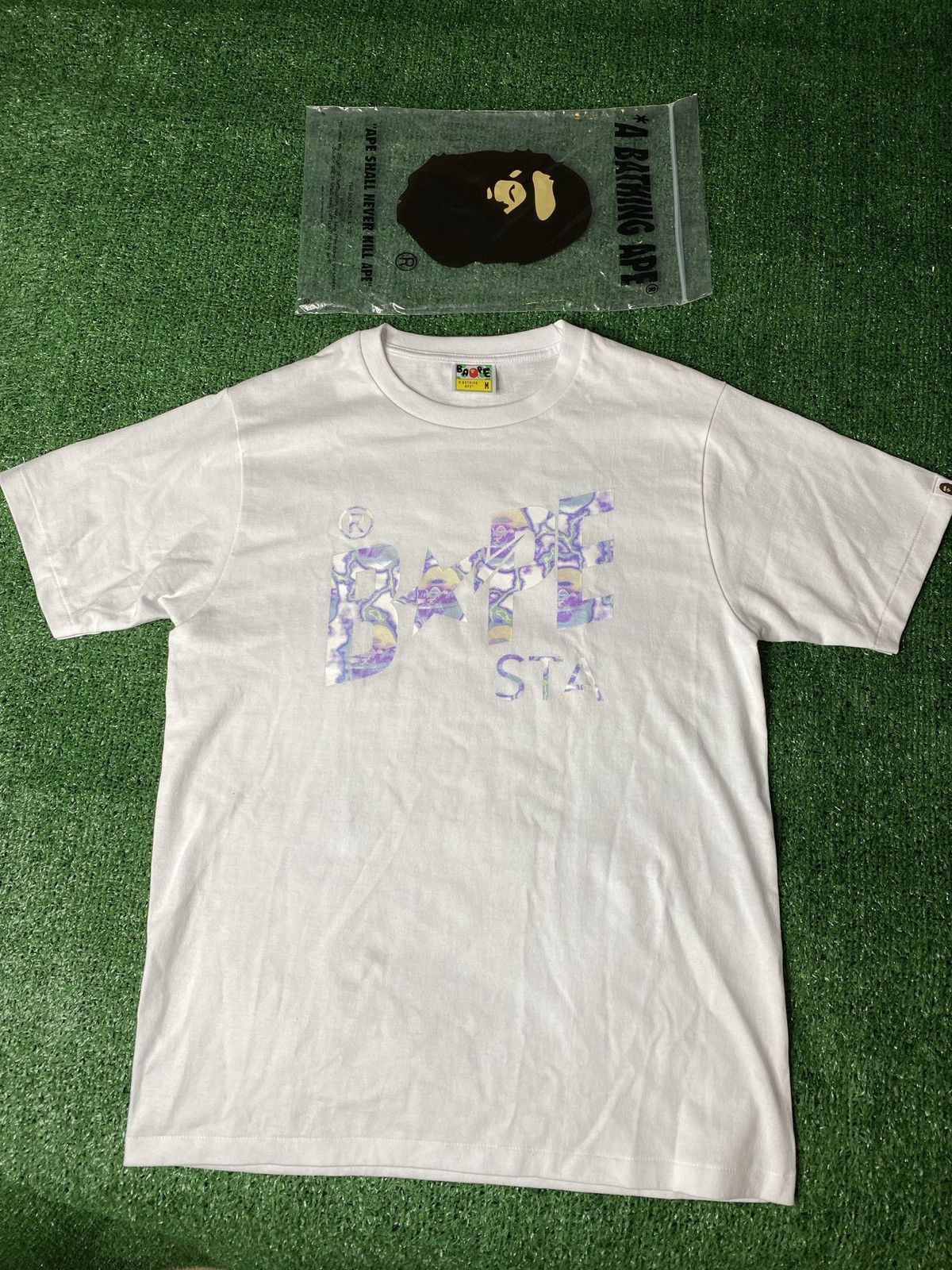 Bape Bape Lightning Bape Sta Tee Size US M / EU 48-50 / 2 - 1 Thumbnail