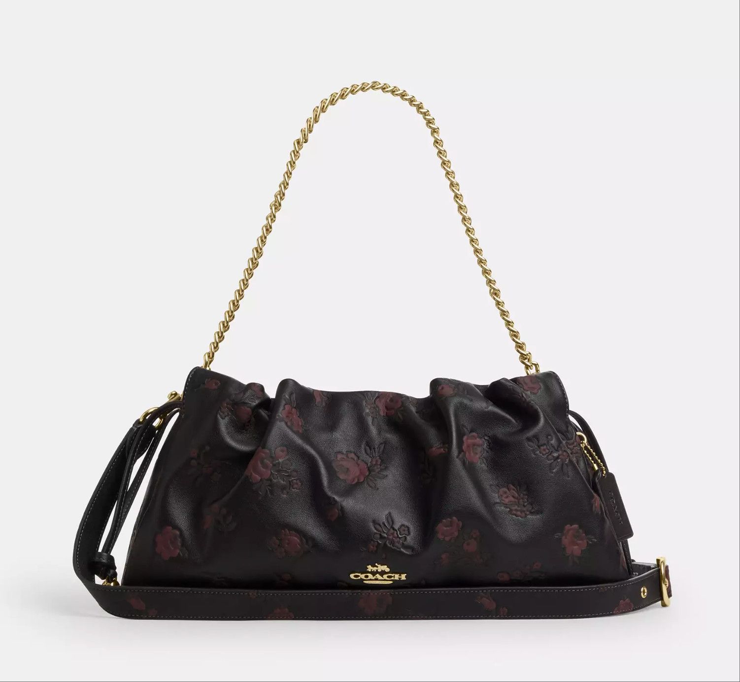 Coach Faye Large Shoulder Bag With Floral Print CCE25 Size ONE SIZE - 7 Thumbnail