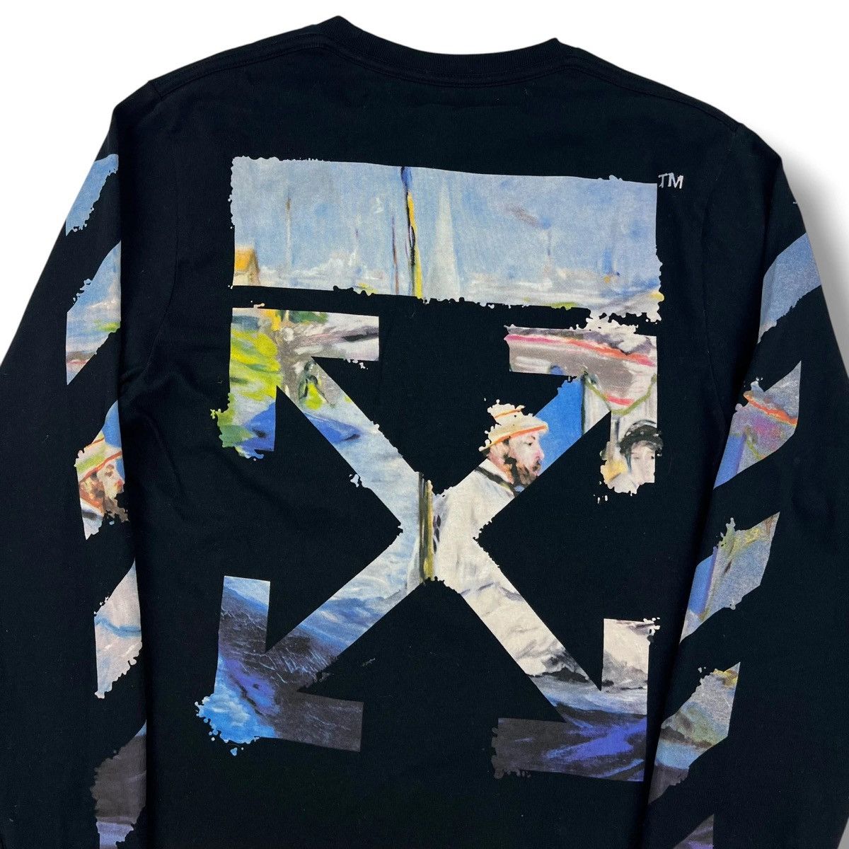 Off-White OFF-WHITE MONET ARROWS LONG SLEEVE T SHIRT Size US M / EU 48-50 / 2 - 1 Thumbnail