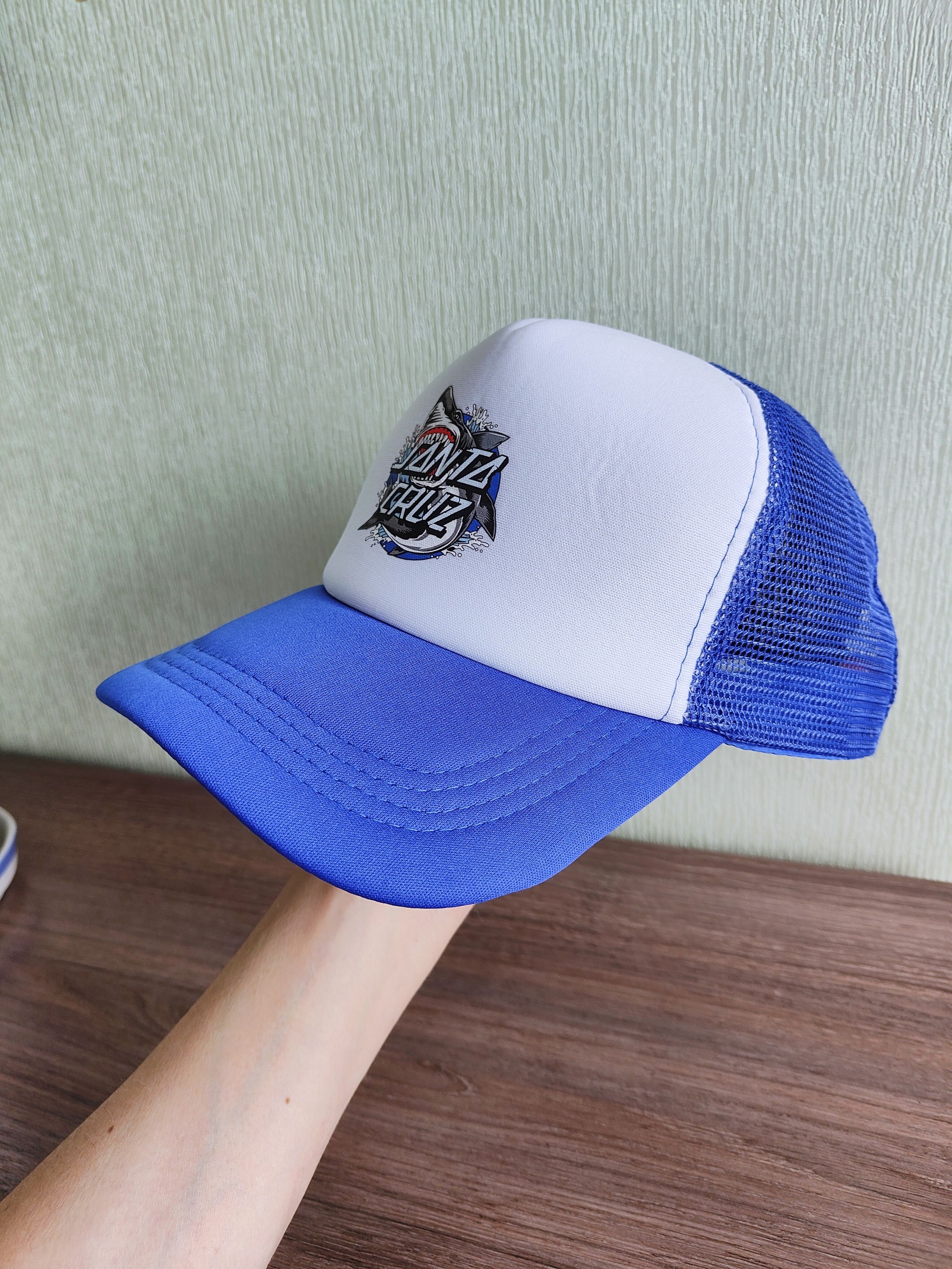 Santa Cruz Skateboards Santa Cruz Trucker Cap Santa Cruz Cap Size ONE SIZE - 2 Thumbnail