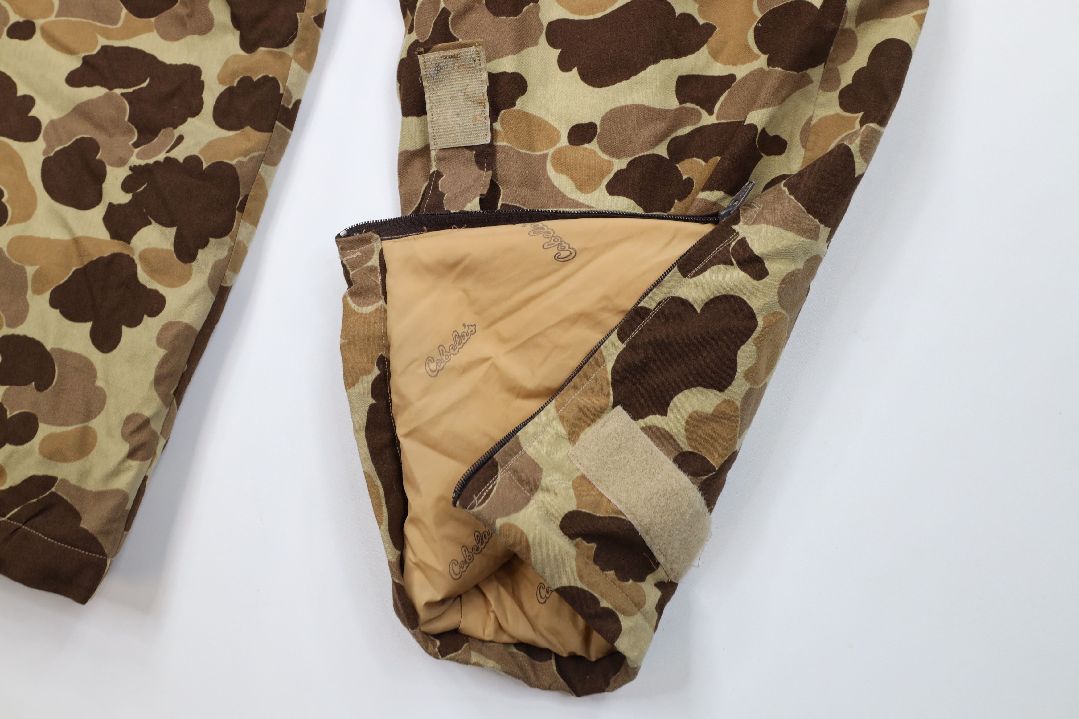 Cabelas Vintage 80s 90s Cabelas Camouflage Insulated Pants USA Size US 40 / EU 56 - 6 Thumbnail
