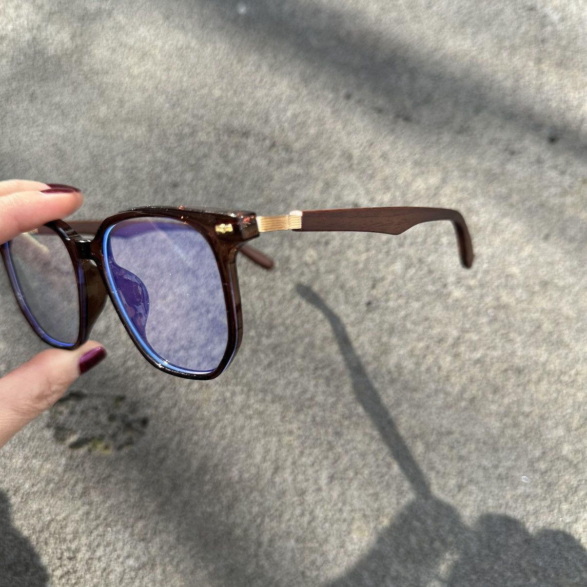 Other Minimal Clear Glasses | Y2K Streetwear XY8231-01 Size ONE SIZE - 2 Thumbnail