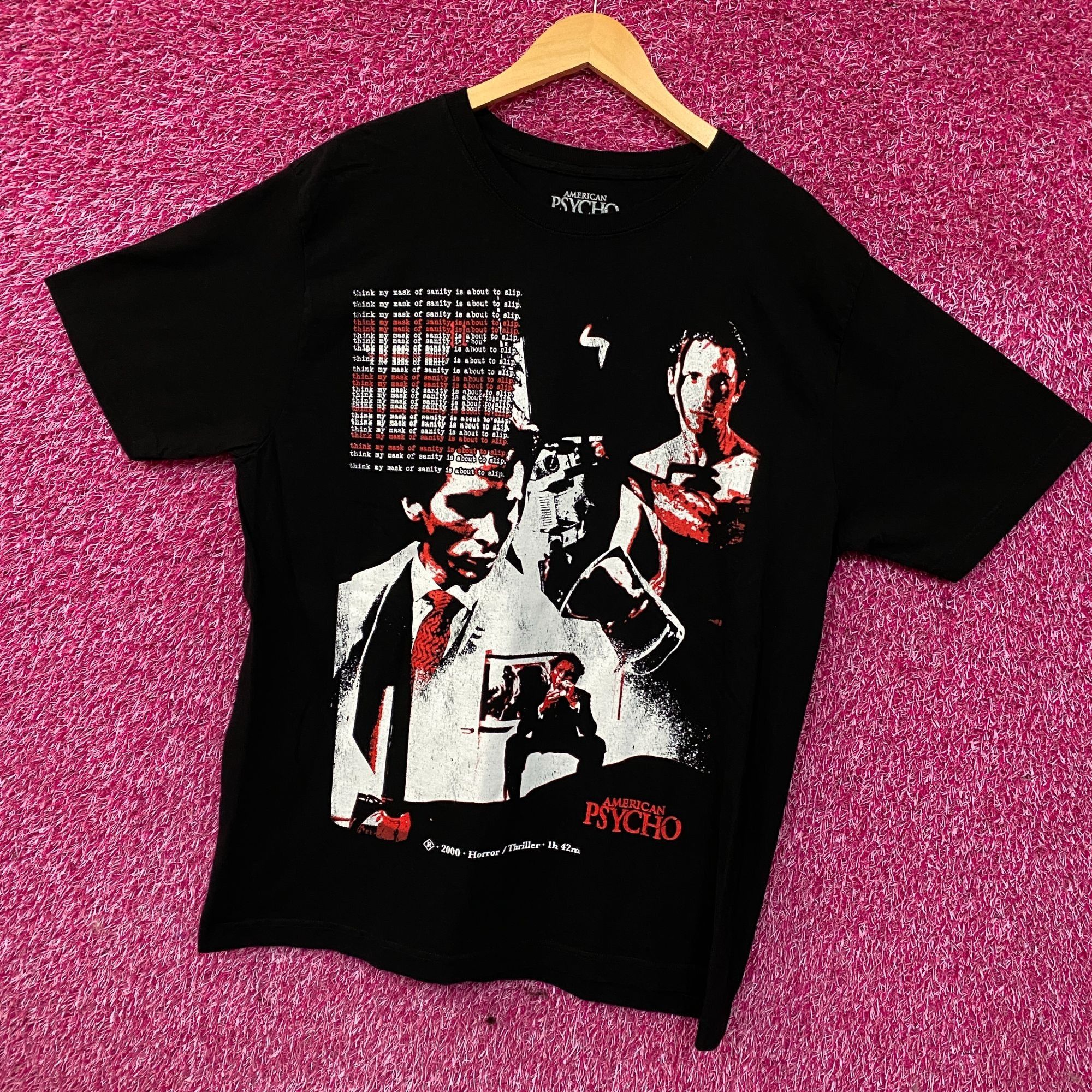 Other American Psycho Patrick Bateman Movie Graphic T-Shirt Mediu Size US M / EU 48-50 / 2 - 3 Thumbnail