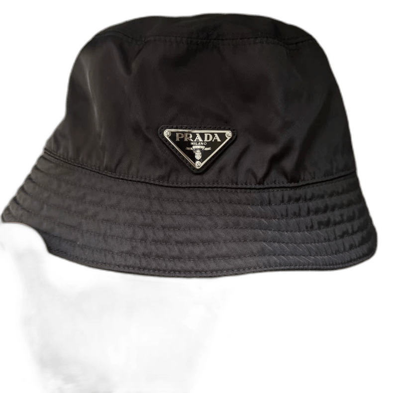 Prada Prada Black Fisherman Hat Size M Size ONE SIZE - 1 Thumbnail