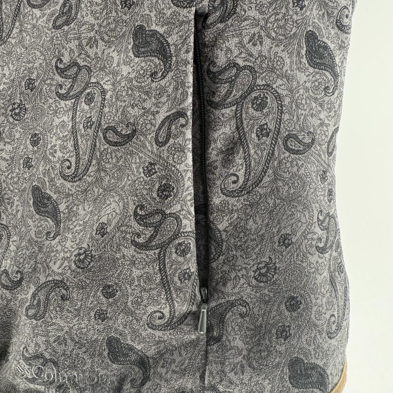 Columbia Columbia River Resort Gray Paisley Zip Vest Size Medium Size M / US 6-8 / IT 42-44 - 4 Thumbnail