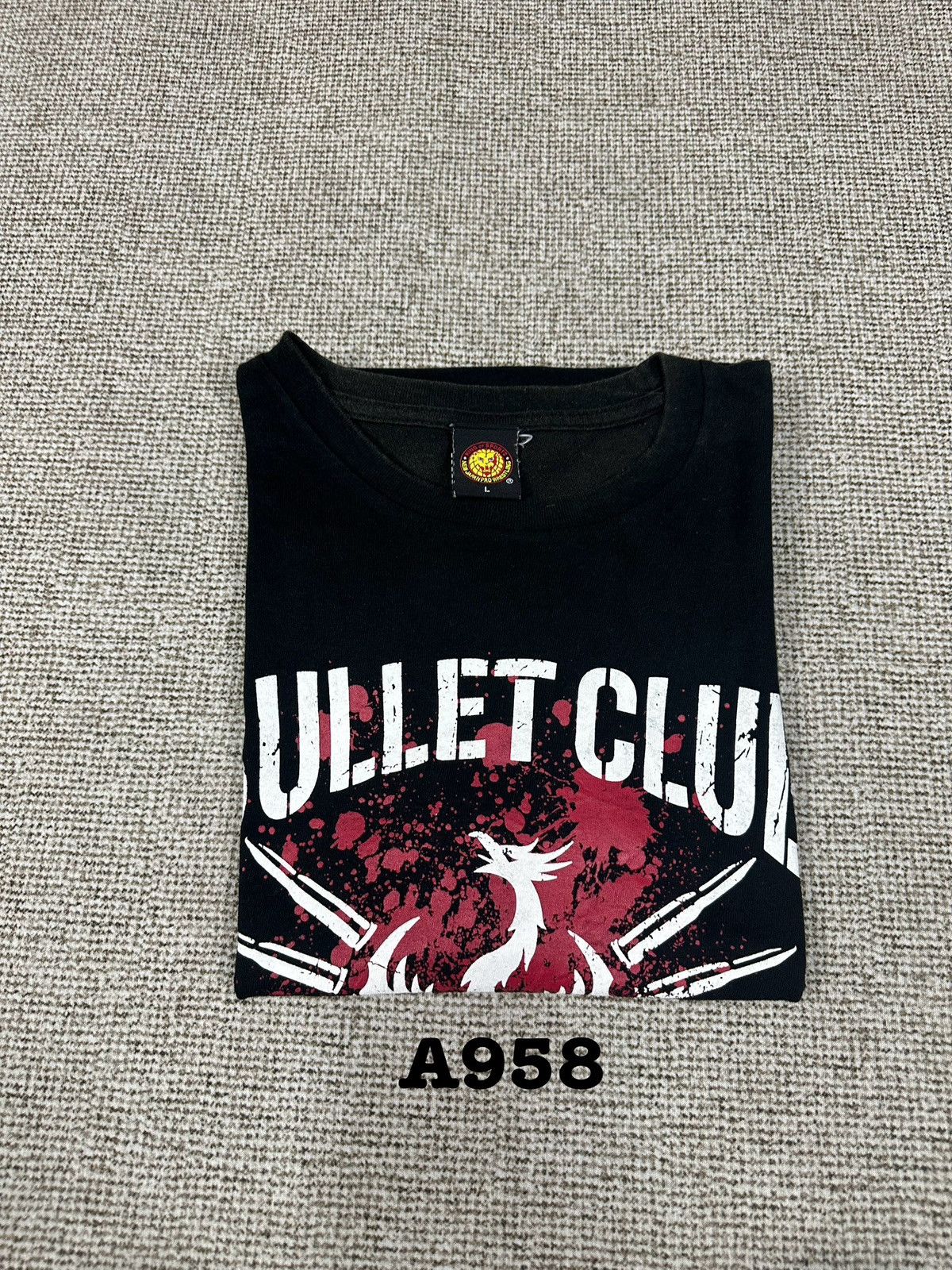 WCW/nWo NJPW Bullet Club Tshirt A958 Size US M / EU 48-50 / 2 - 11 Thumbnail