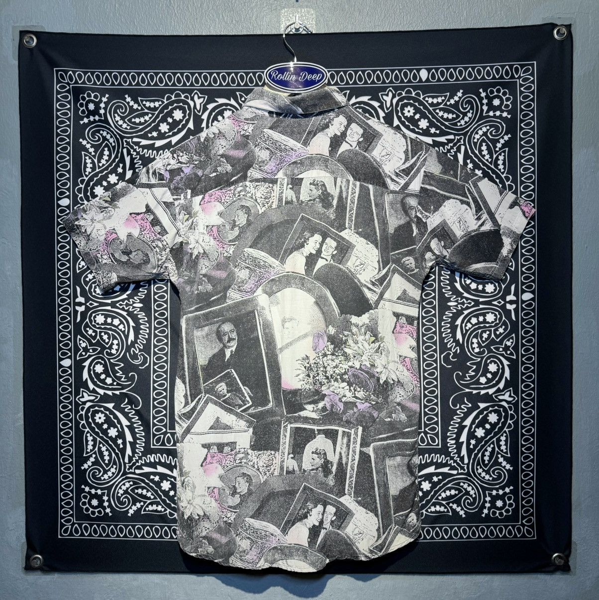 Vintage Vintage Subway Paris Button Up Shirt All Over Print Size US M / EU 48-50 / 2 - 2 Thumbnail