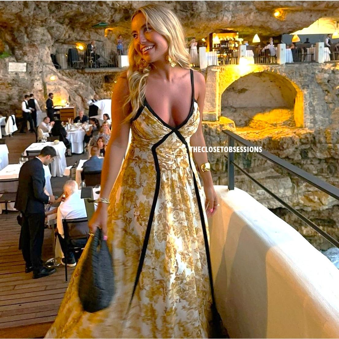 Zara ZARA Printed Yellow Viscose Maxi Dress NWT Size M / US 6-8 / IT 42-44 - 17 Thumbnail