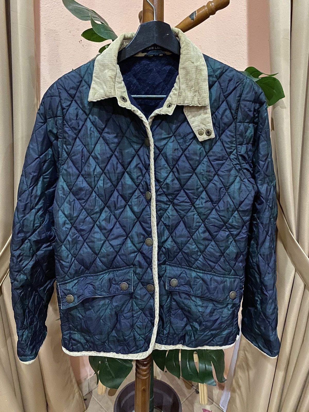 Ralph Lauren Ralph Lauren Quilted Jacket – Timeless Preppy Style Size S / US 4 / IT 40 - 1 Thumbnail