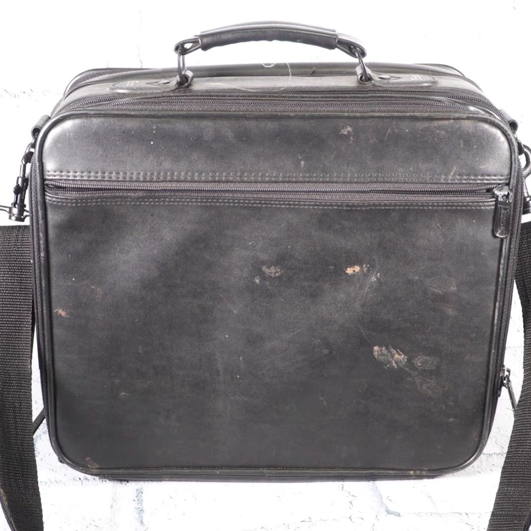 Logo 7 VINTAGE Targus Heinz Logo 15" Laptop Black Carry On Briefcase Bag w/ Shoulder Strap Size ONE SIZE - 3 Thumbnail