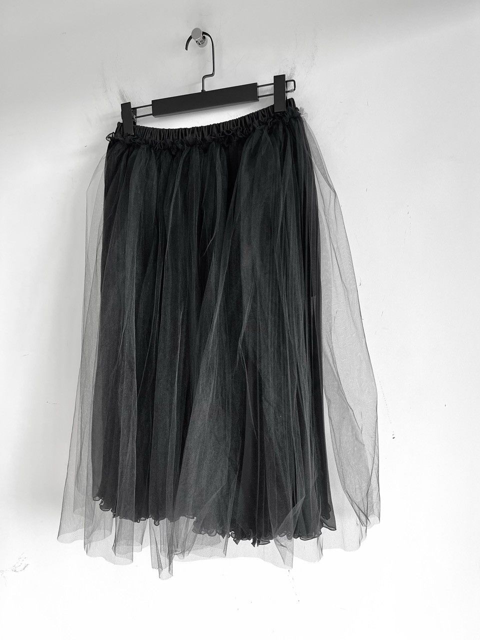Comme des Garcons COMME des GARCONS Nylon Layered Tulle sheer Pleated Skirt Size 27" / US 4 / IT 40 - 3 Thumbnail