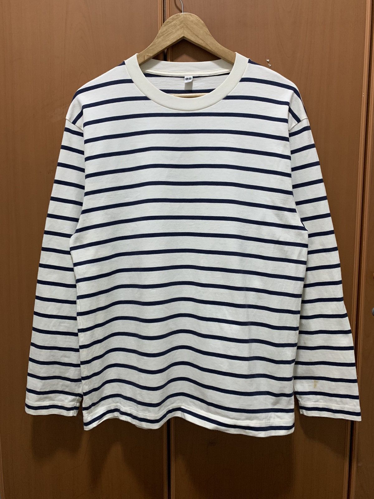 Uniqlo Uniclo Stripe Long Sleeve Tee Size US L / EU 52-54 / 3 - 1 Thumbnail