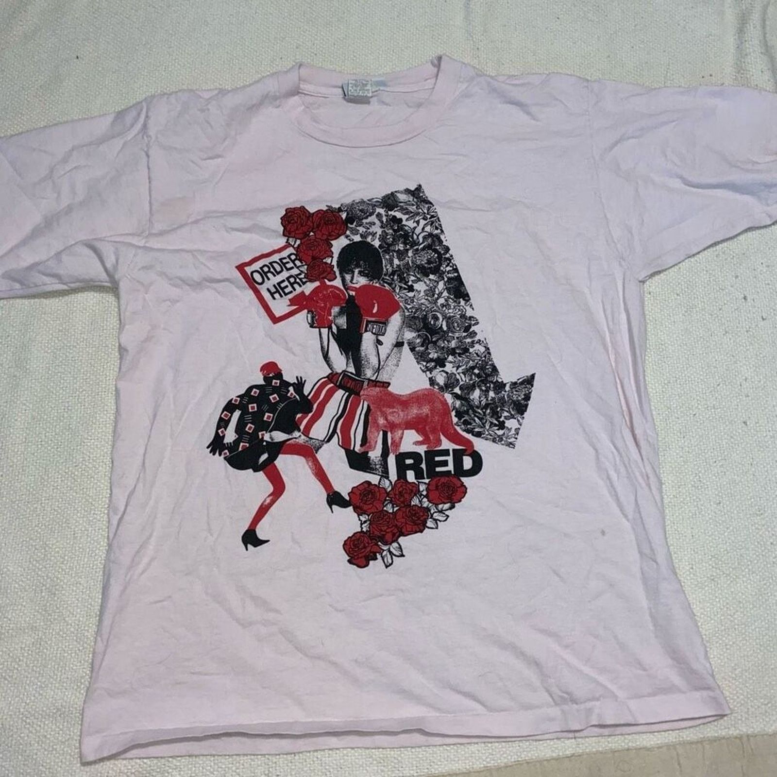 Vintage Vintage pink Soft Touch t-shirt | Sz OS (XL) Size US XL / EU 56 / 4 - 2 Thumbnail