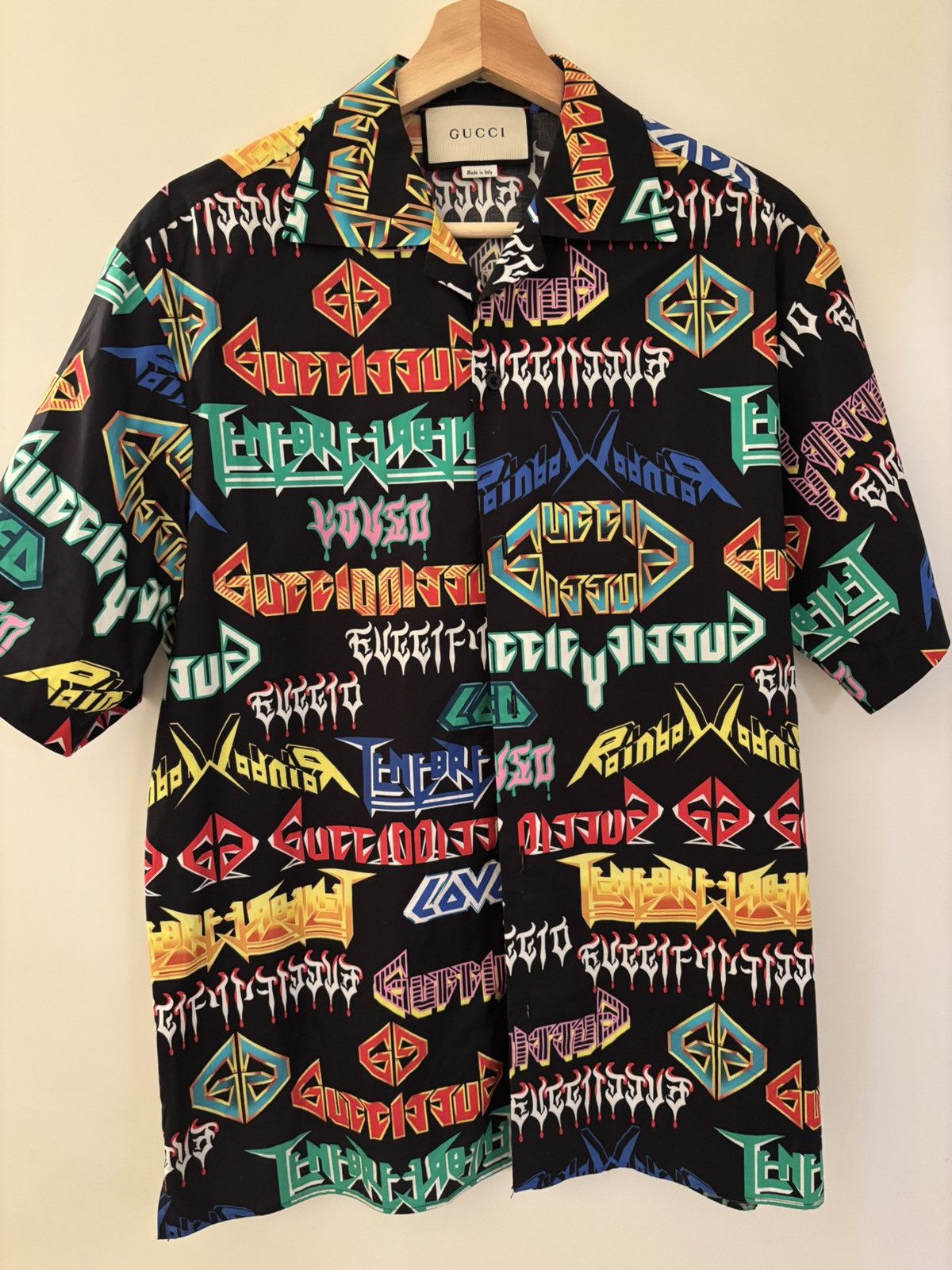 Gucci Gucci Heavy Metal Shirt Size US S / EU 44-46 / 1 - 1 Thumbnail