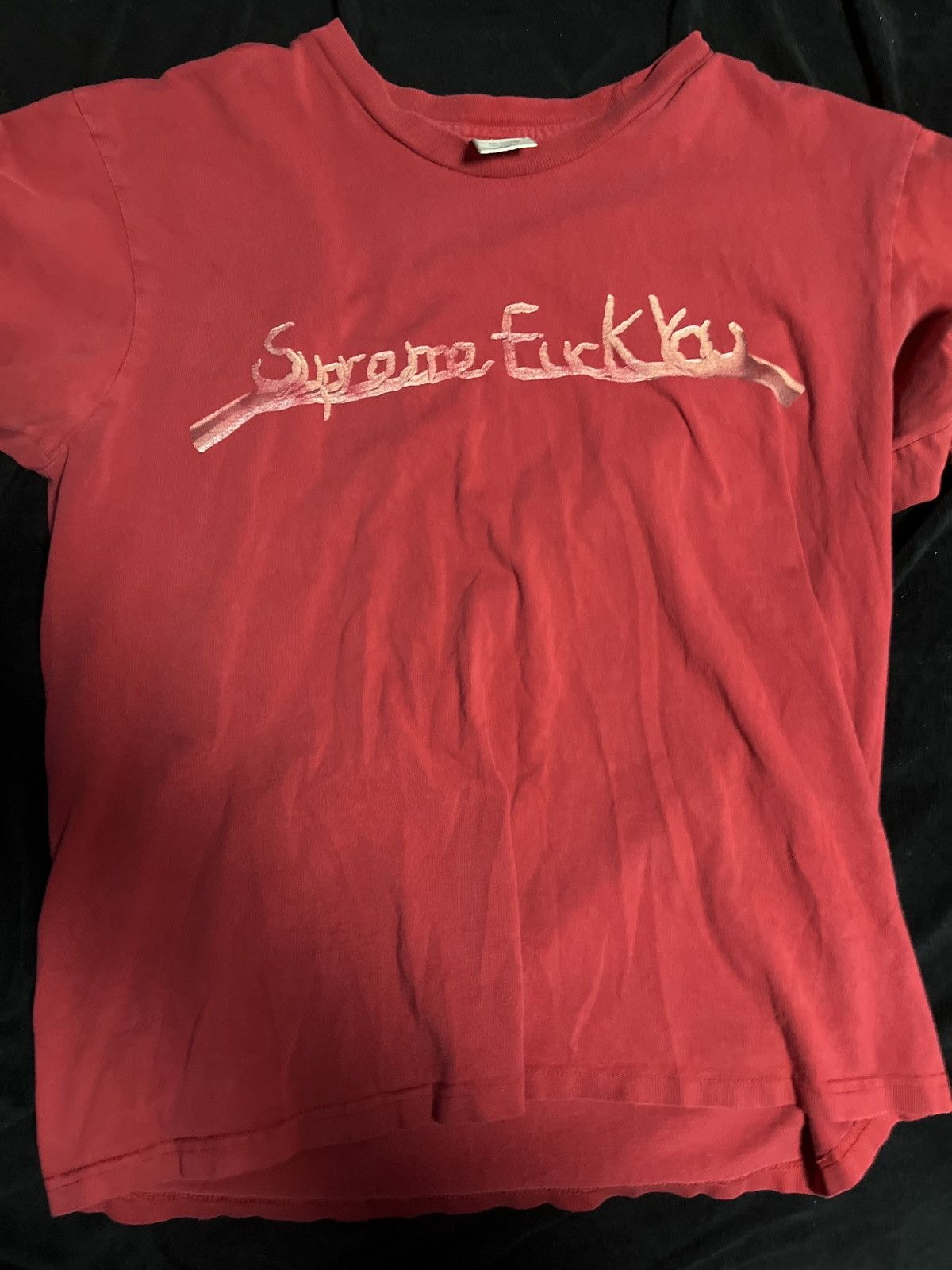 FW18 Supreme Fuck You Finger Tee