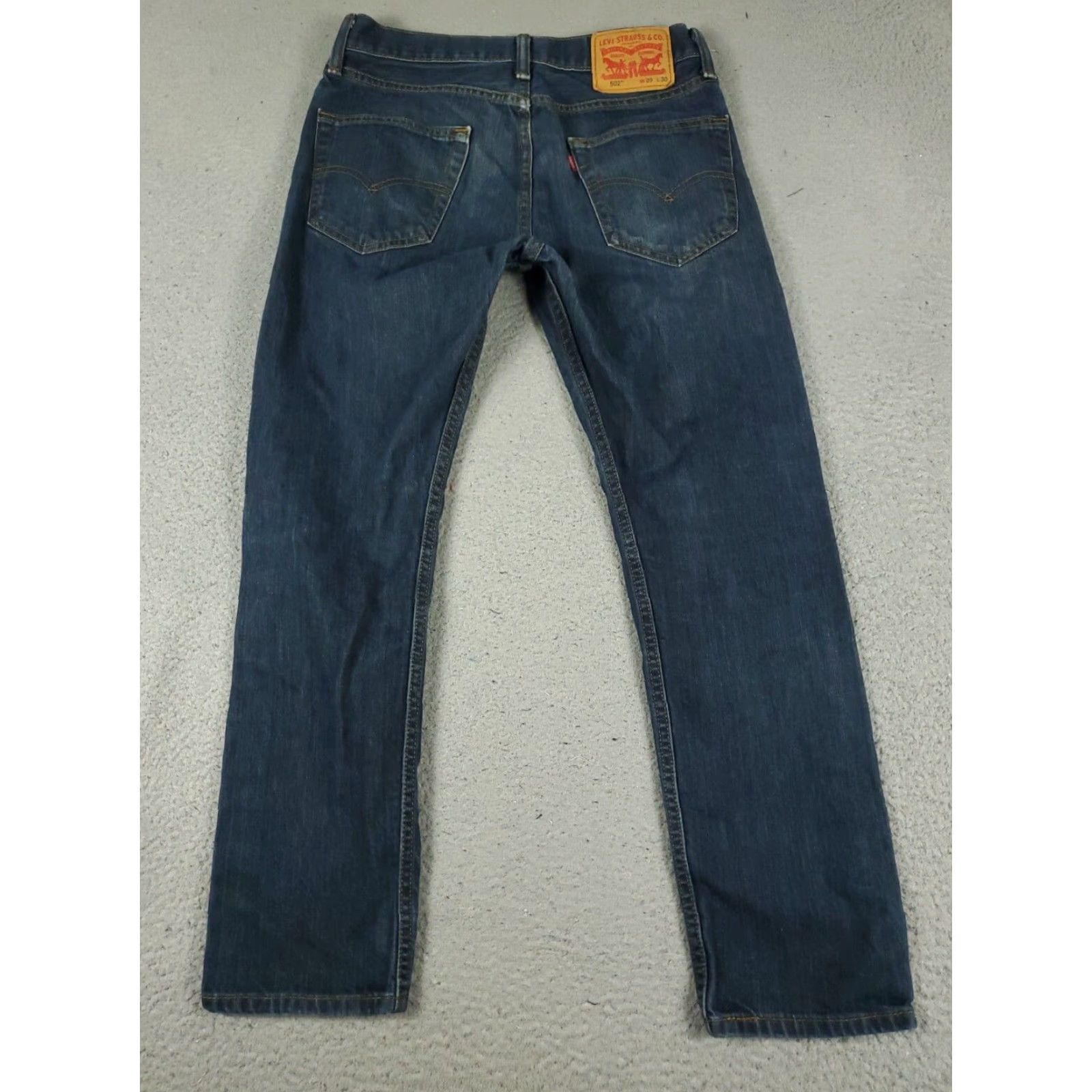 Levi's Levis Mens Jeans 29x28 Blue Taper Fit Extra Large XL Denim Pants Size US 29 - 6 Thumbnail