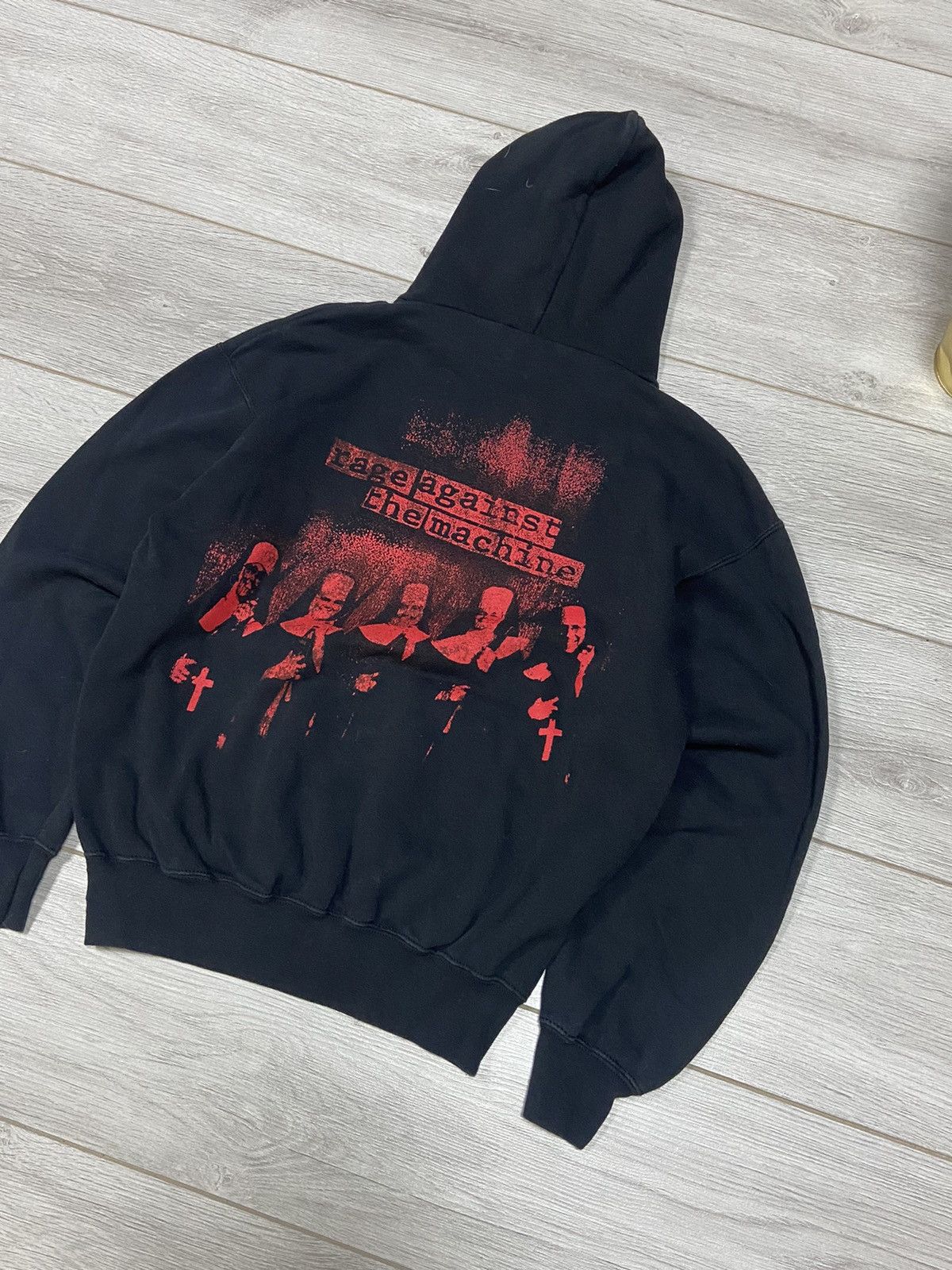 Vintage Rage Against The Machine Perfect Faded hoodie Size US M / EU 48-50 / 2 - 7 Thumbnail
