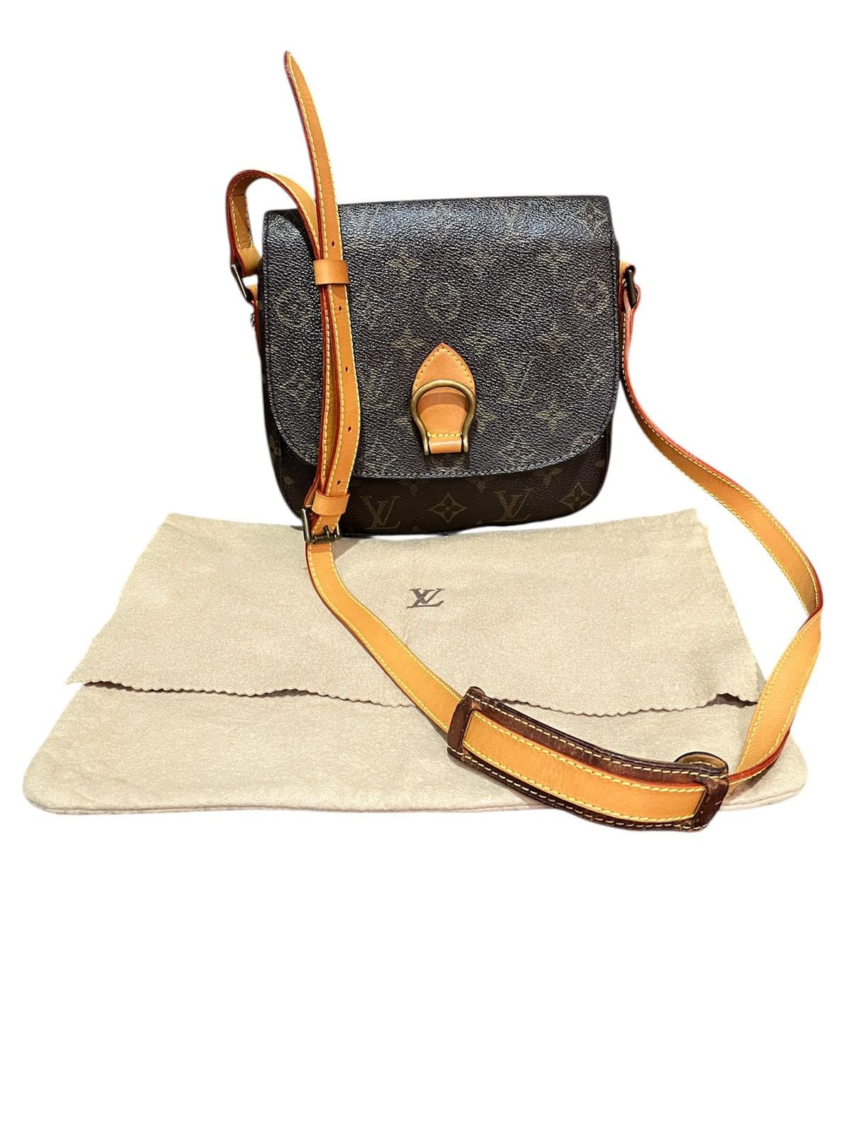 Louis Vuitton Authentic Louis Vuitton Saint Cloud Brown Shoulder Bag Size ONE SIZE - 2 Thumbnail